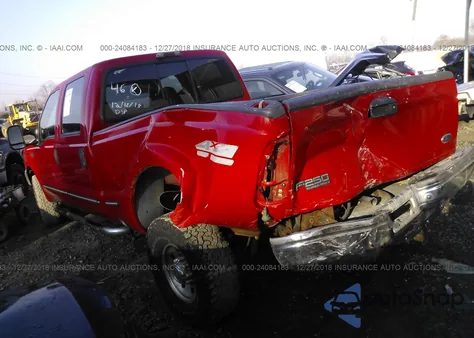 1999 Ford F-250 Lariat/Xl/Xlt из США, поврежденный, VIN 1FTNW21SXXED48501